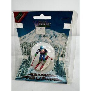 Lemax Village Collection Vail Village Skier Polyresin Figurine 1995 New In Packa
